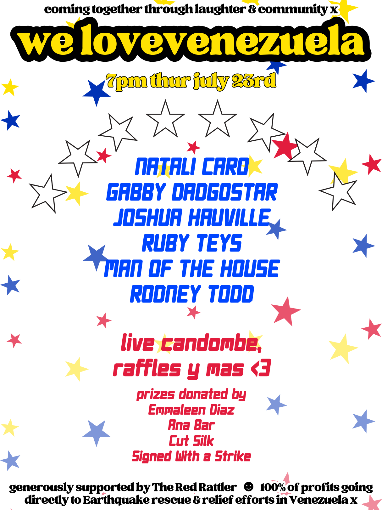 welovevenezuela - Comedy Fundraiser