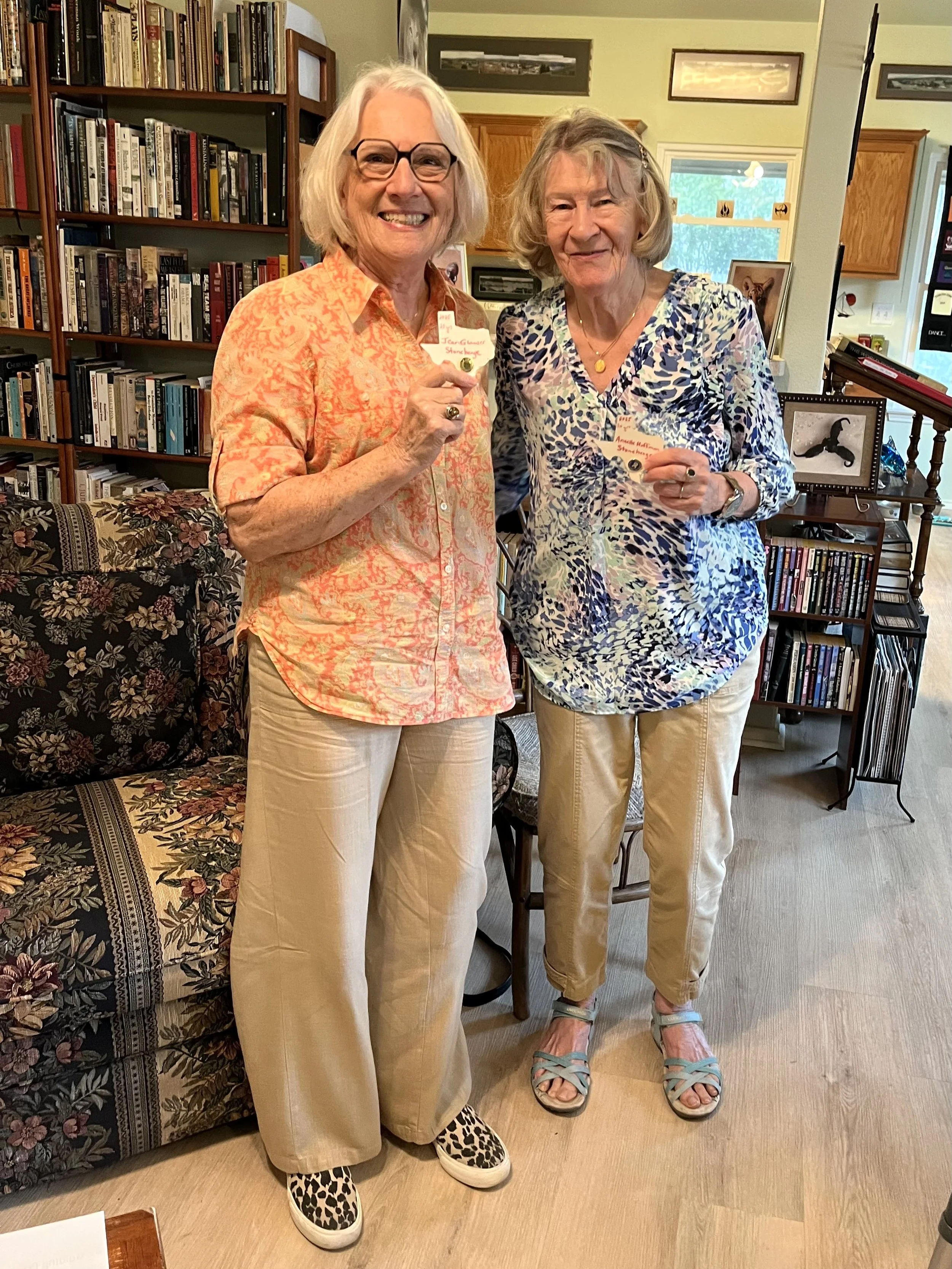  Jean Glauser and Annette Hoffman receiving Years of Service pins on January 17, 2026 