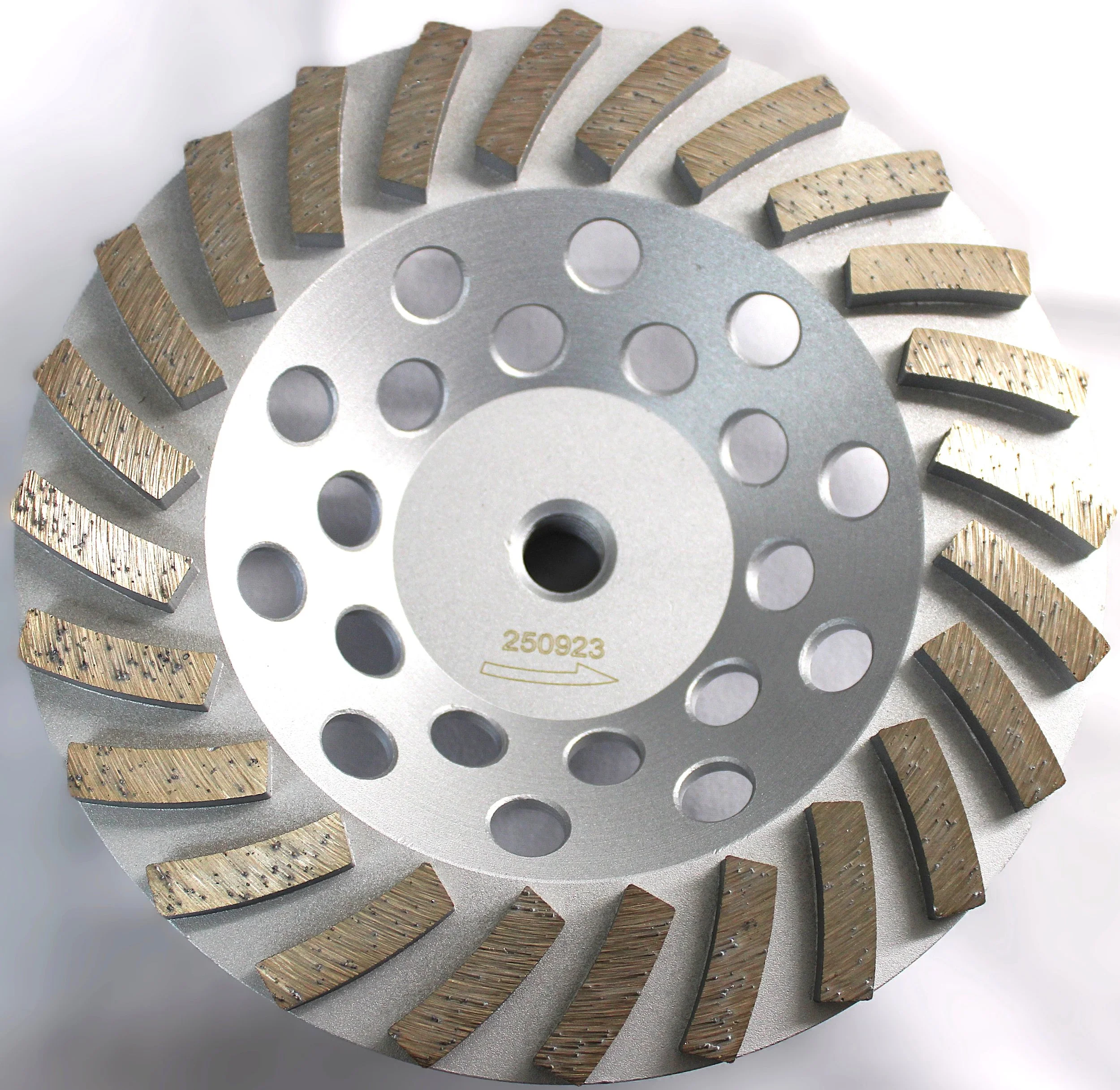 Cup Wheel - 24 Segments Turbo Style (Silver)