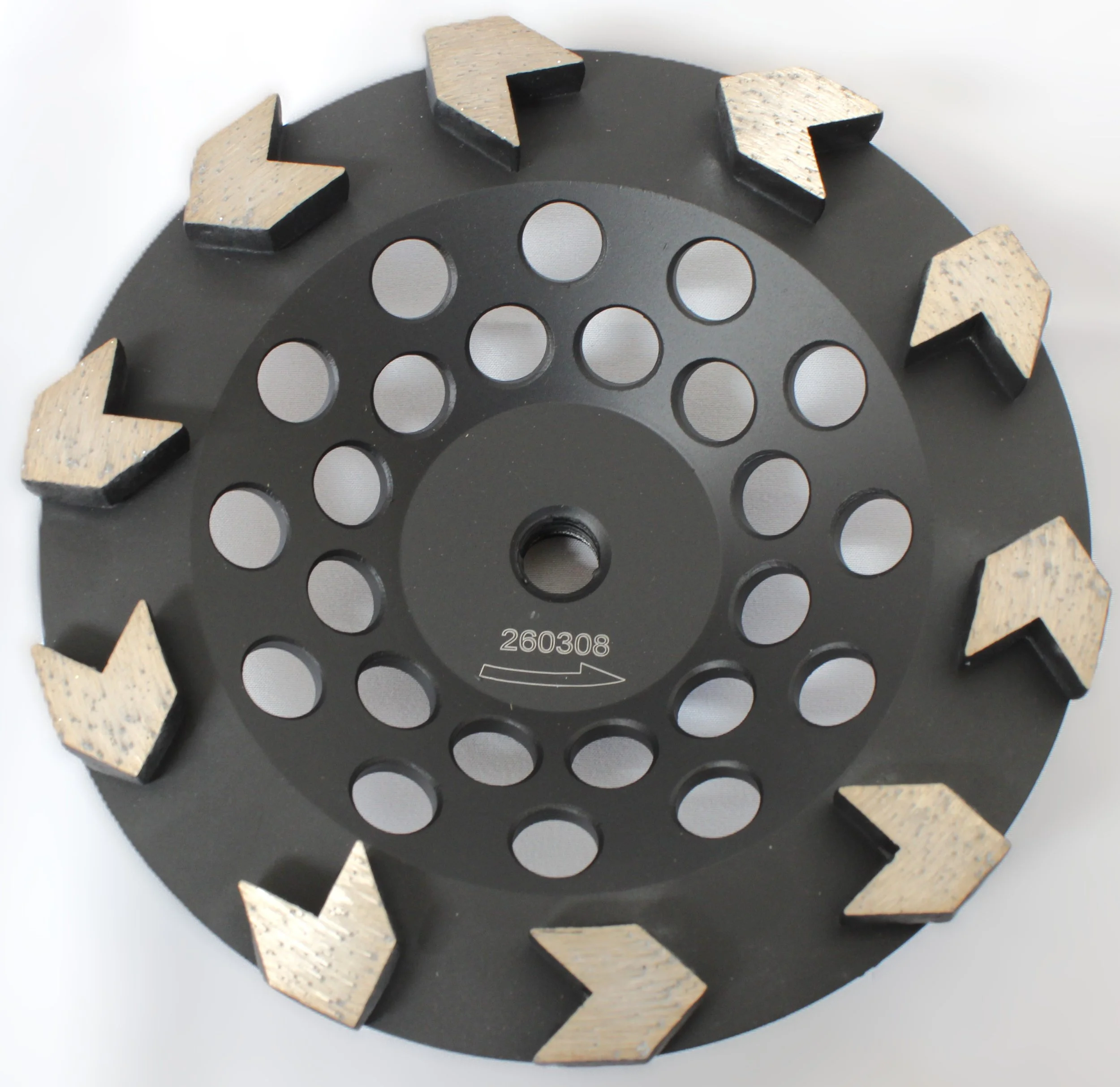 Cup Wheel - Arrow Segments Turbo Style