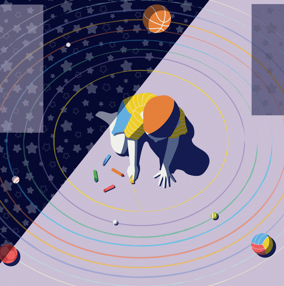 Solar System infographic