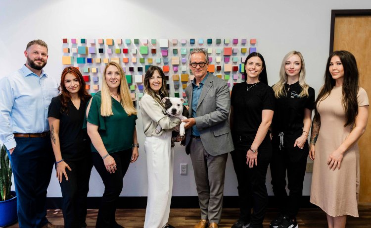 A group photo of the team at Delve Psychiatry, a leading provider of depression treatment options near Boulder City, NV.