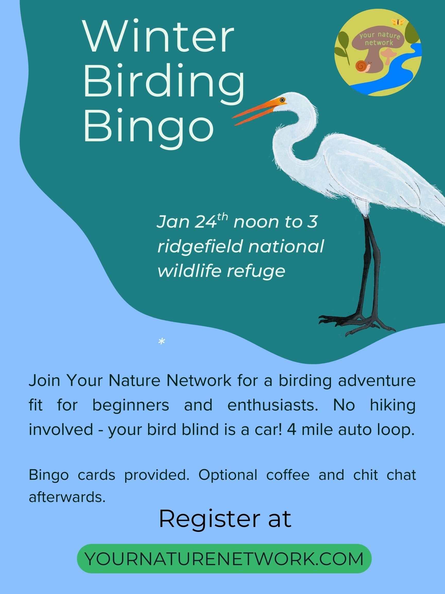 Winter Birding Bingo!