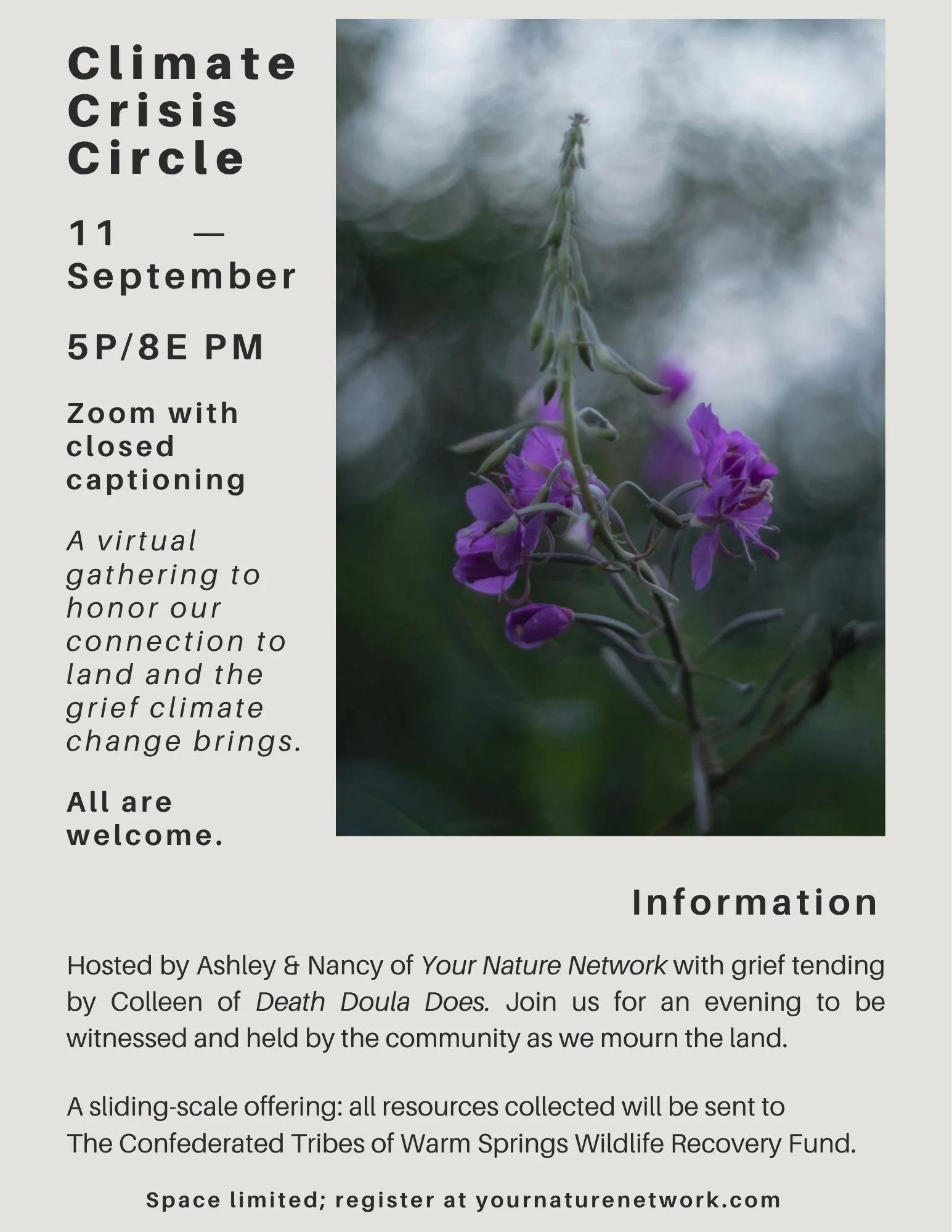 Climate Crisis Grief Circle