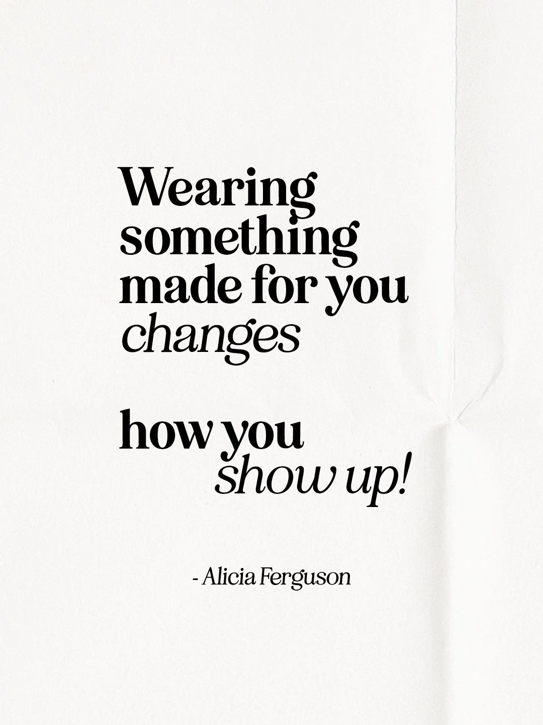 Suited for Legacy ✨

Honouring Matildas cap #101. 

For Alicia Ferguson, uniforms are more than just looks. They're about belonging, identity, and stepping into every moment with confidence.

Alicia Ferguson's story is stitched into every thread of t