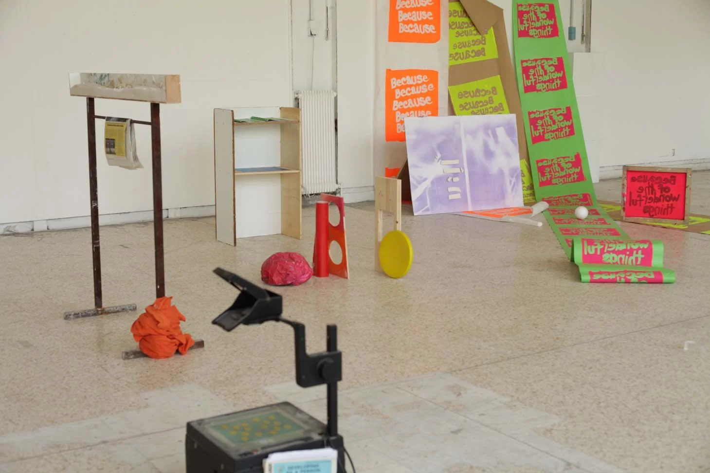 A Slow Circuit, Master's Thesis Exhibition