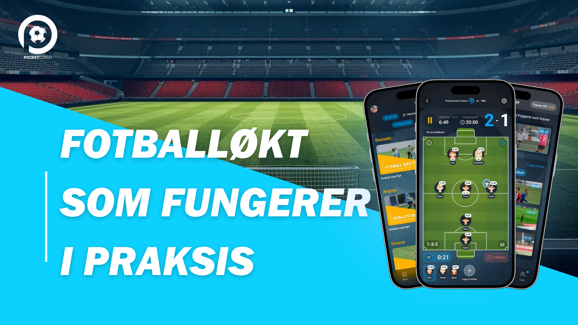 Fotballøkt i praksis – trener leder barnefotballtrening med fokus på tilpassing, mestring og utvikling