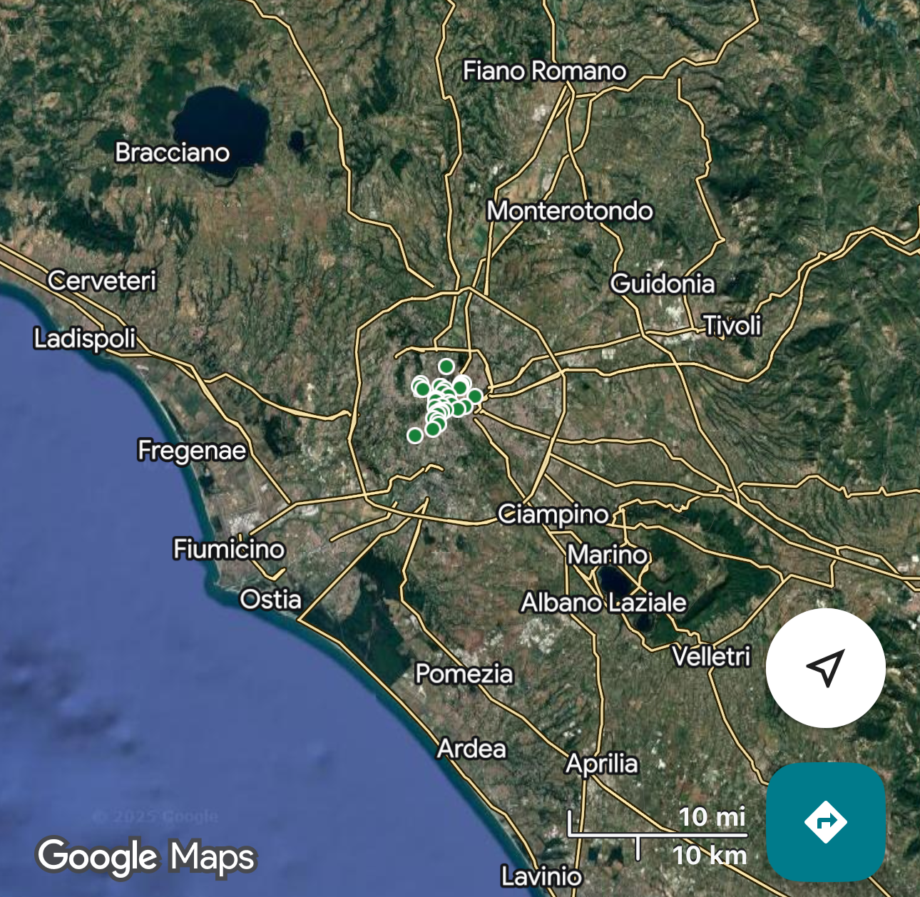 Google Maps for easy access