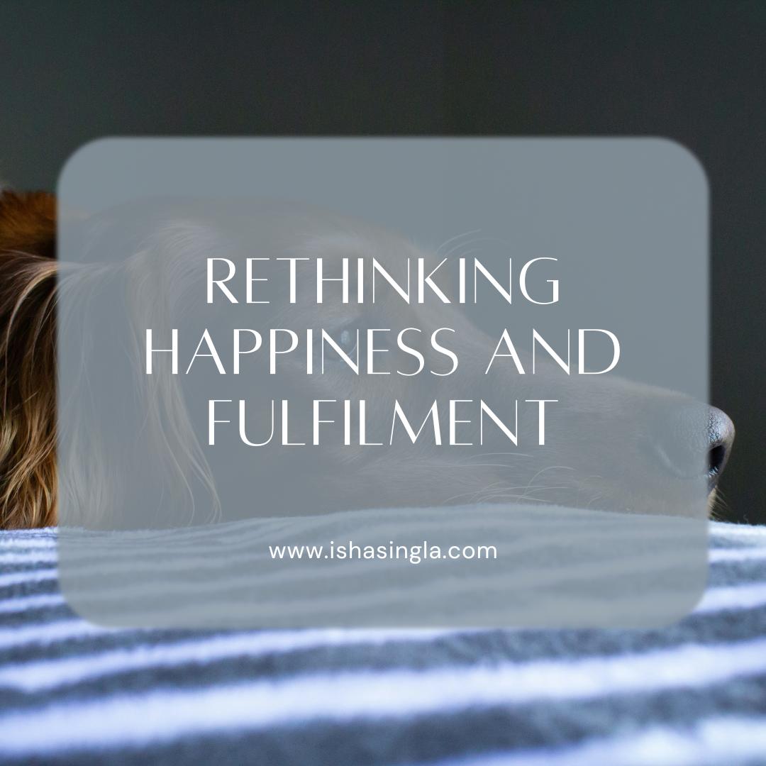What Really Makes Us Happy? Rethinking Happiness and Fulfillment