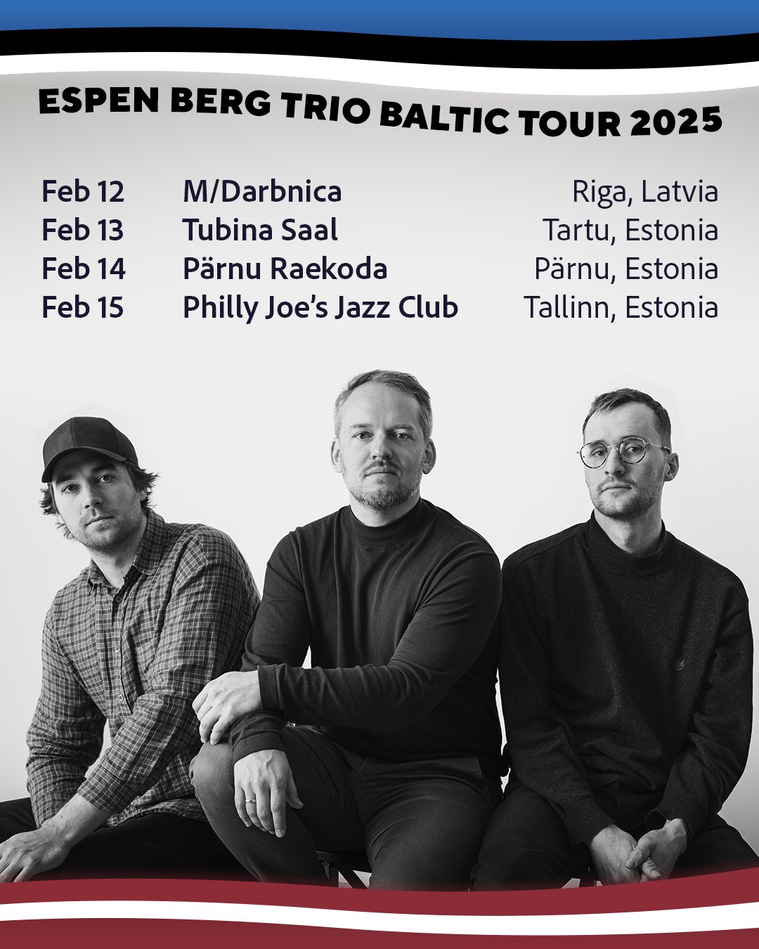 Espen Berg Trio Baltic Tour