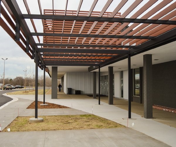 pergola i aliminium - knotwood