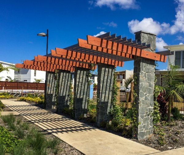 pergola i aliminium - knotwood