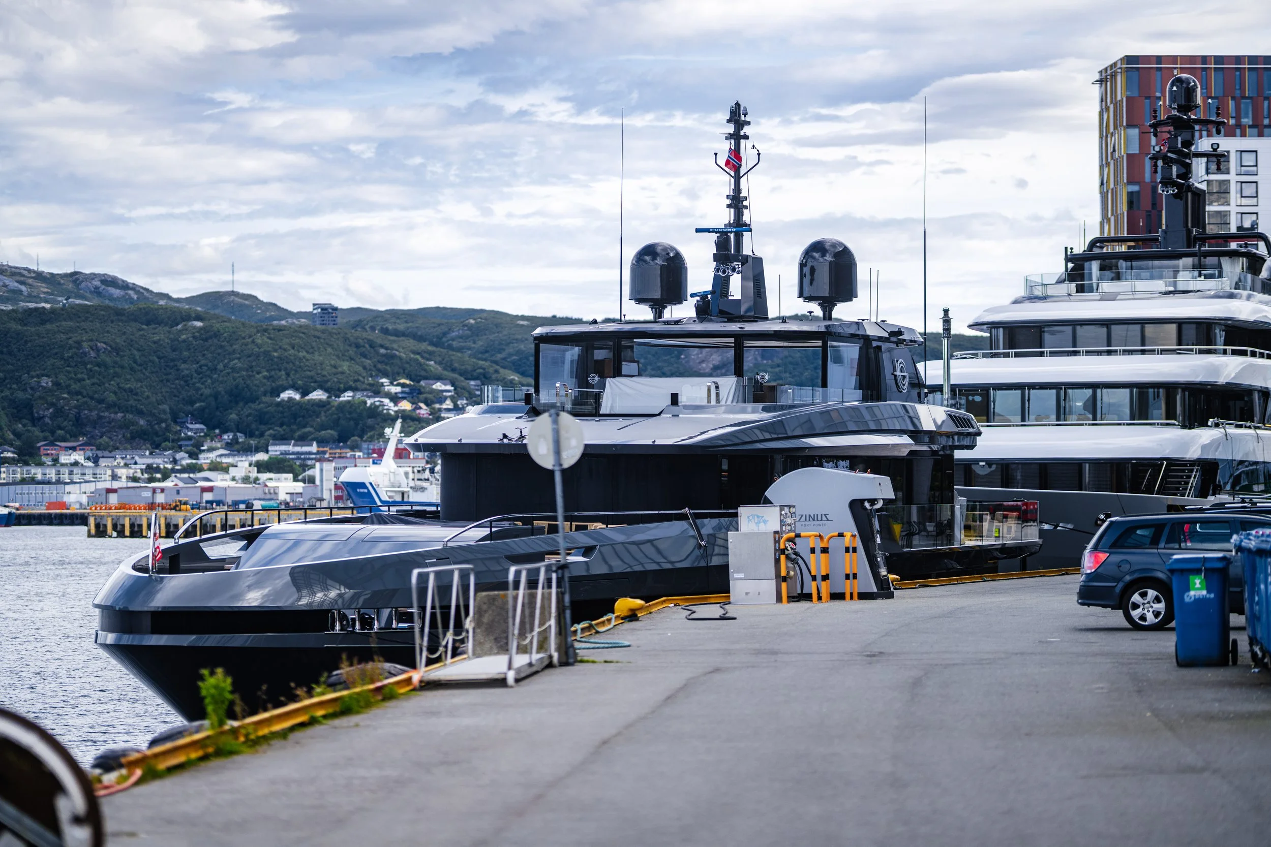 Historisk tilkobling i havna
