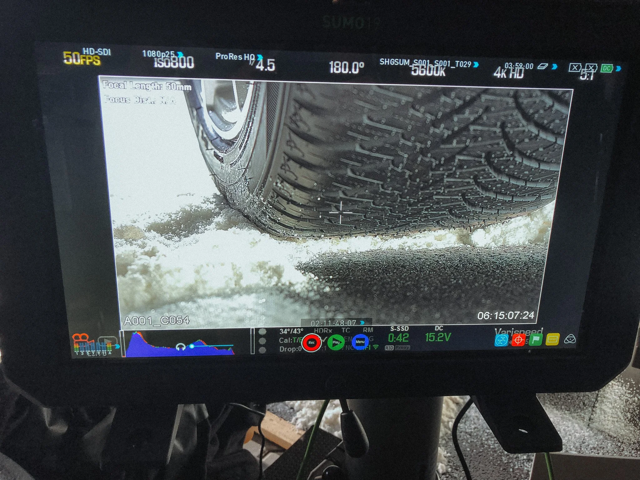 Making Of - Winter Tyre TV Commercial Snow Shooting