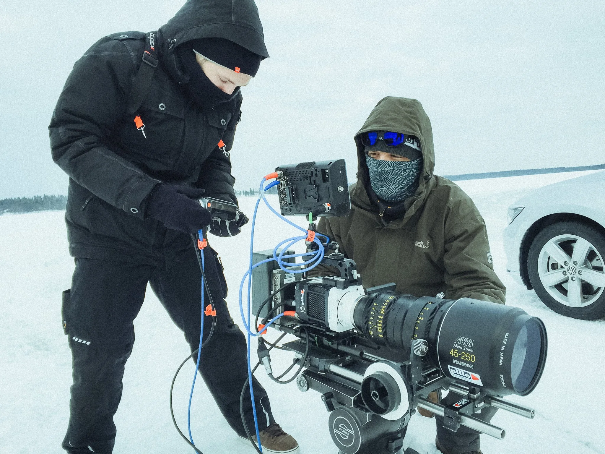 Director Toby Kahler Finland frozen Lake Phantom Highspeed Camera