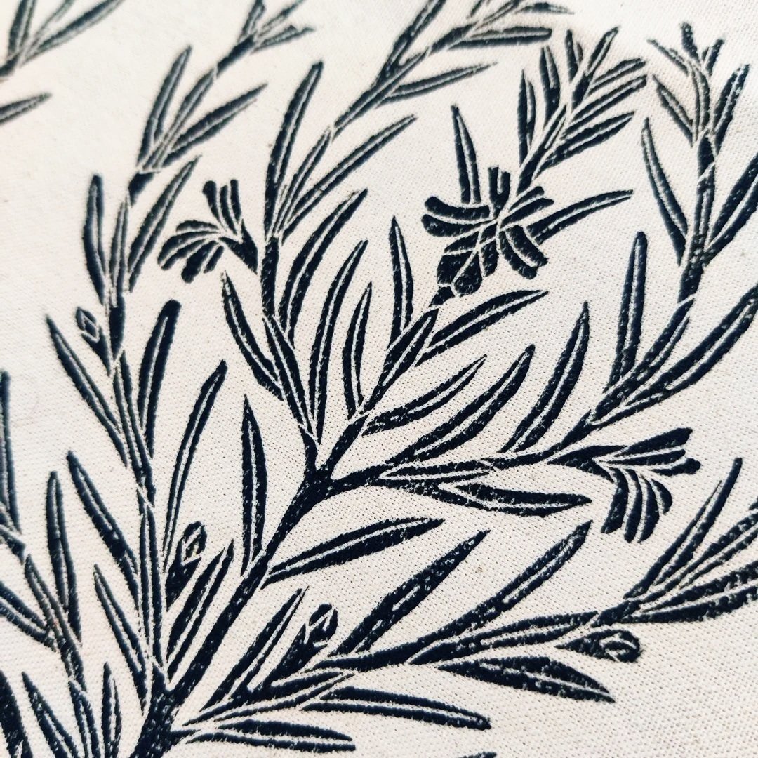 Rosemary, Linocut Artwork