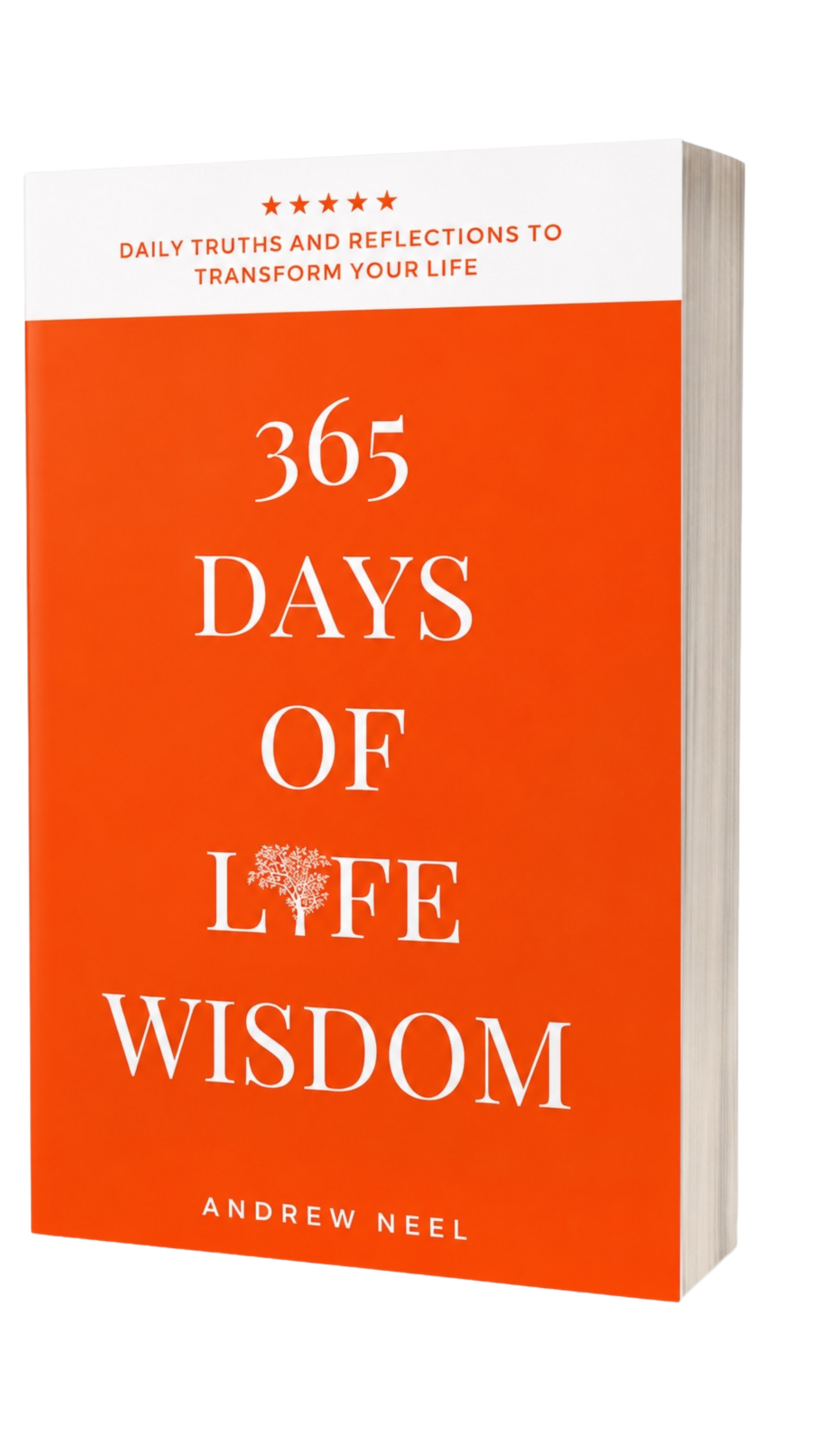Book of Wisdom Andrew neel Orange 365 days of life Wisdom