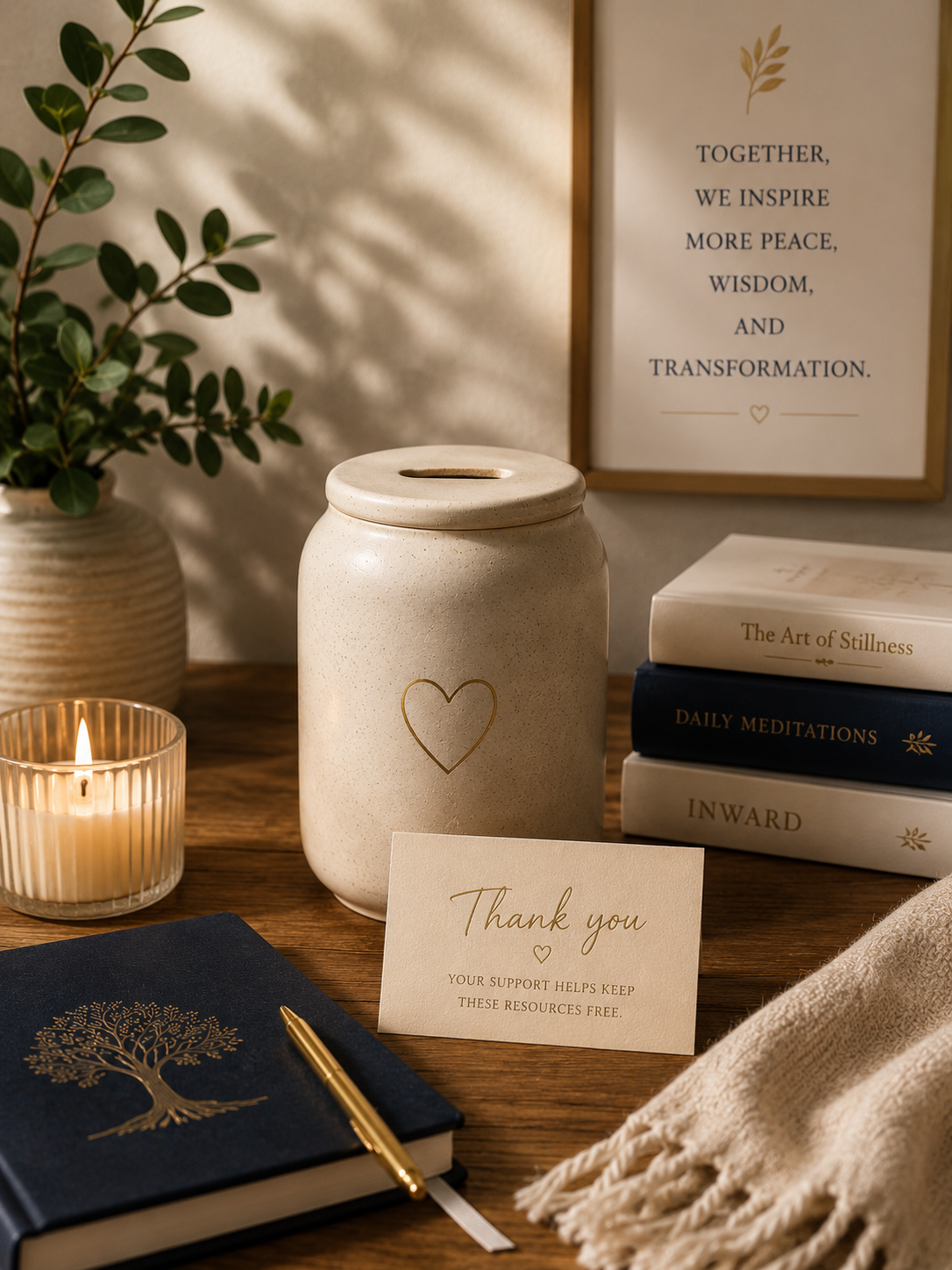 Donation Box Heart