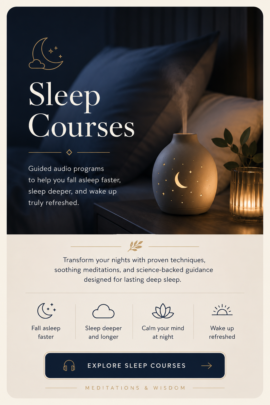 Transform your nights with sleep courses