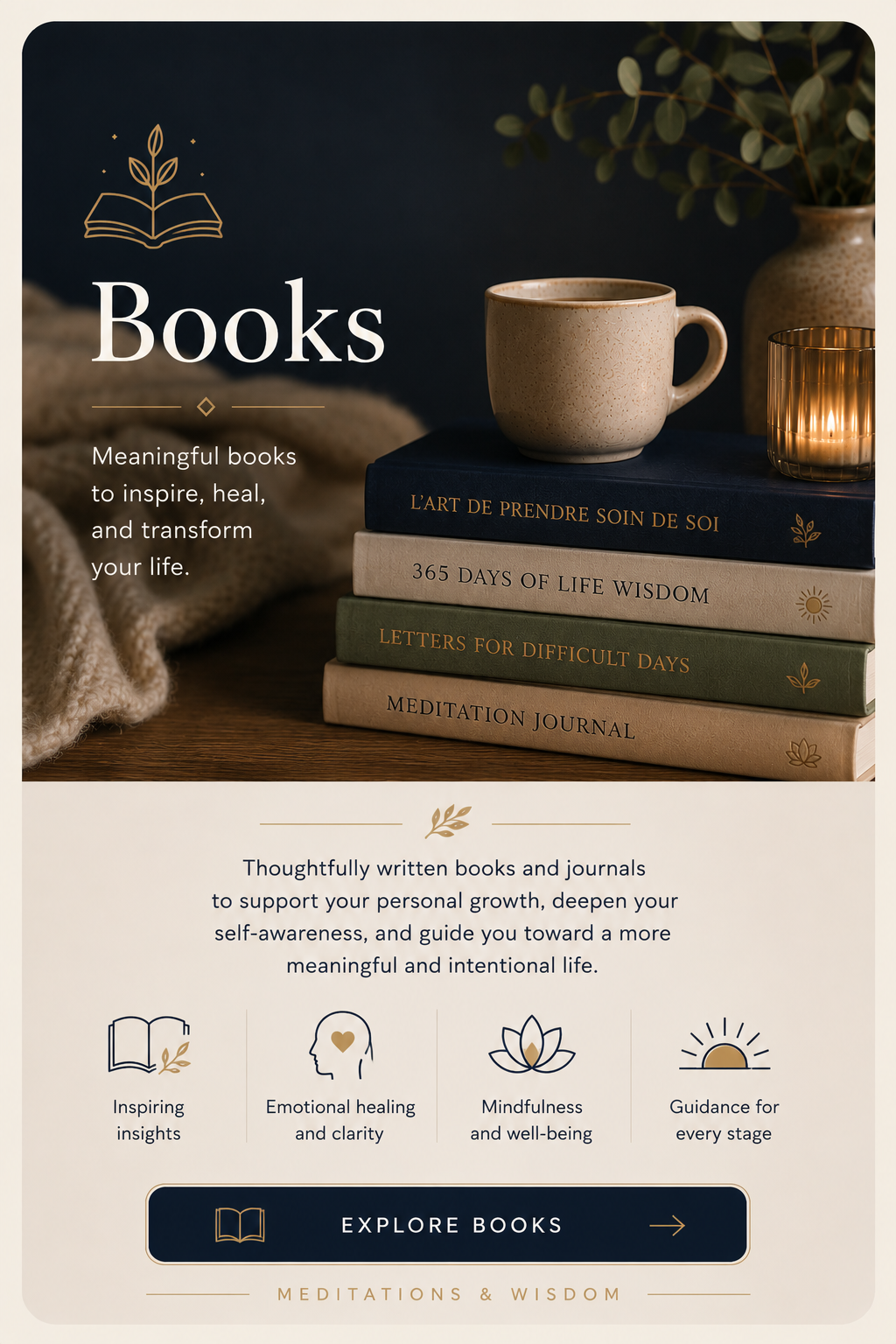 Books to inspire and transform life