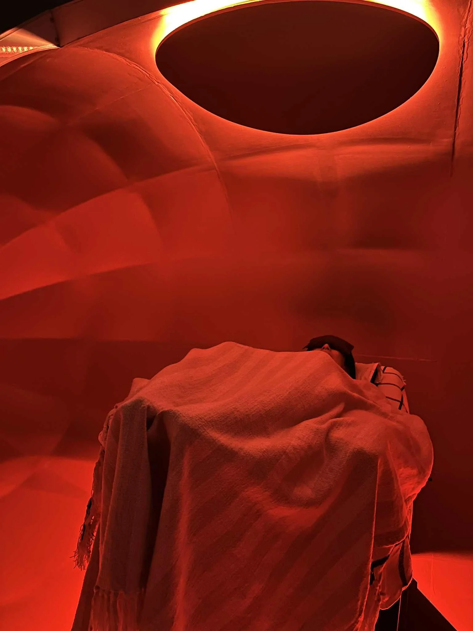 Evas stressmålinger før og etter Harmonic Egg