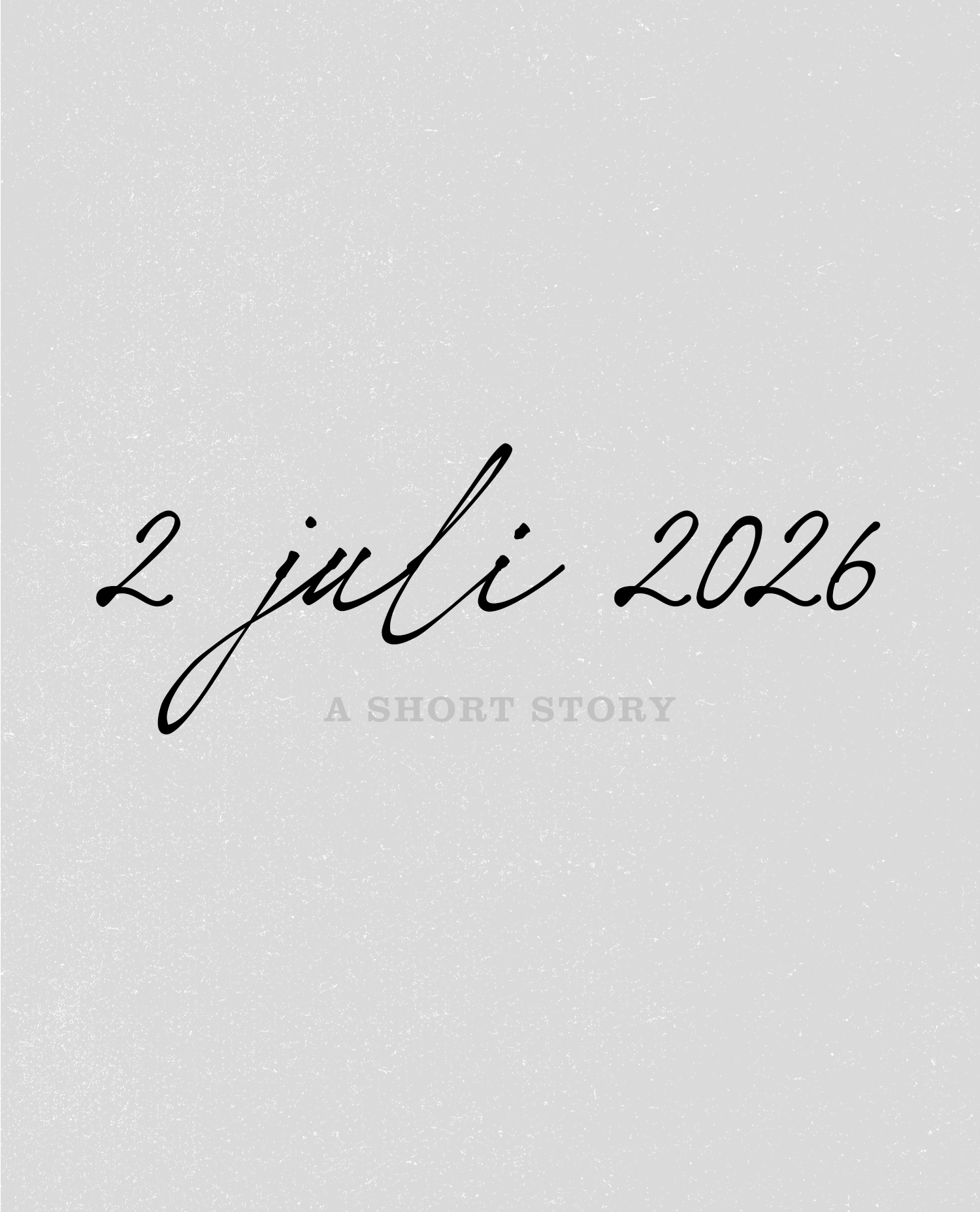 A Short Story