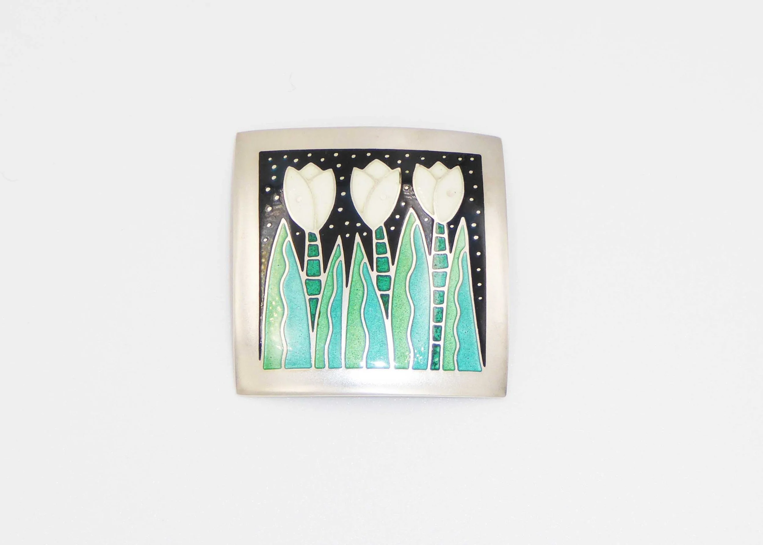 ‘Tulip’ Brooch by Jane Moore, Leamington Spa, UK