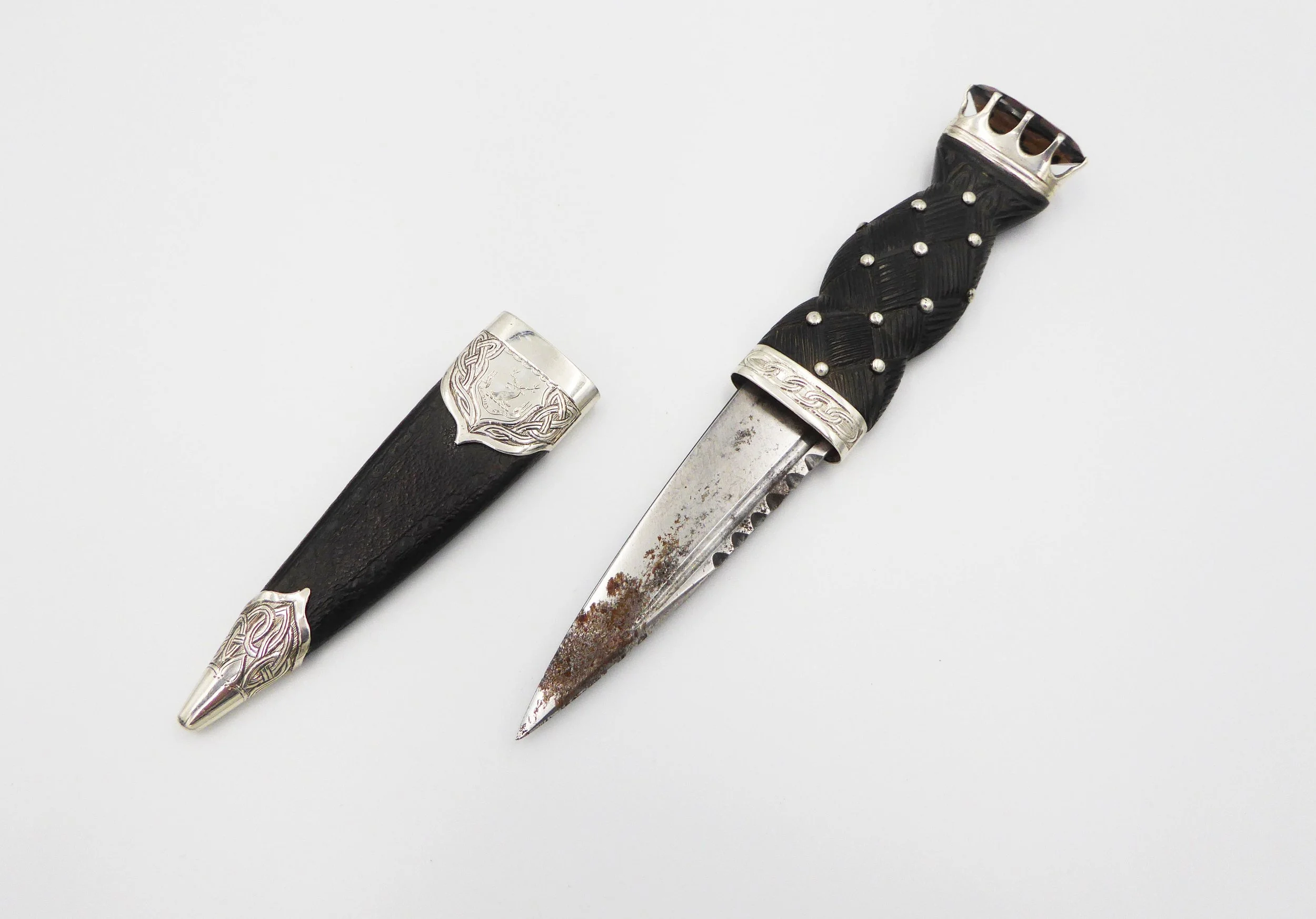 Edwardian Sgian Dubh by Charles Doherty, Inverness - front 2