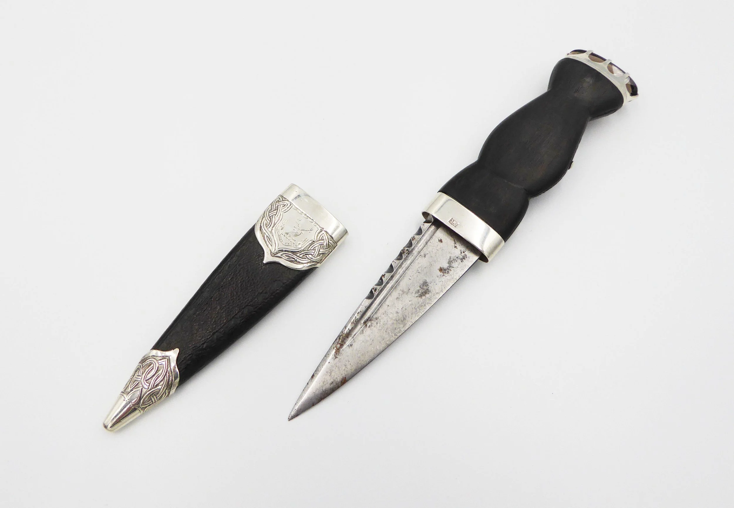 Edwardian Sgian Dubh by Charles Doherty, Inverness - reverse 2