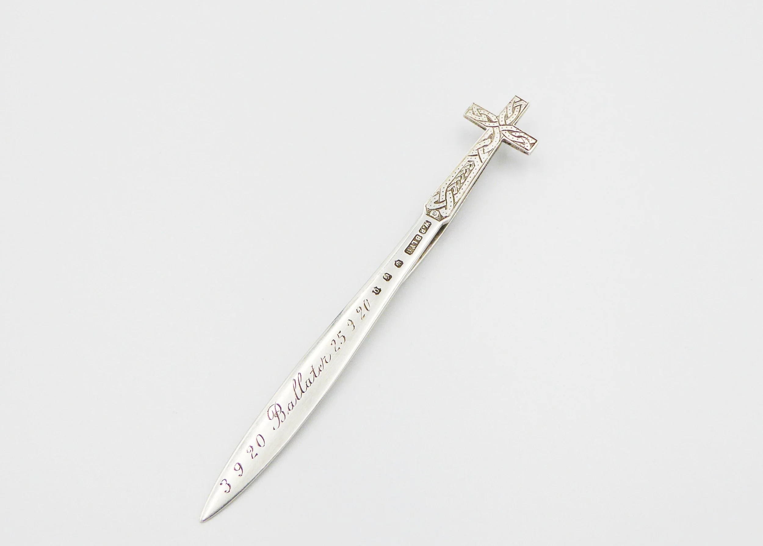 Antique Silver Bookmark by William Robb, Ballater