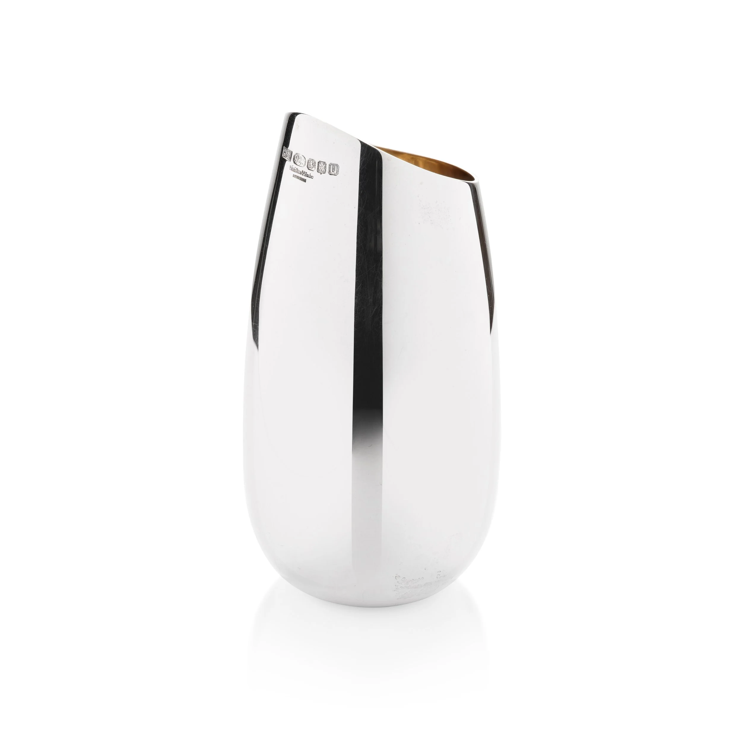 Small silver vase by Hamilton & Inches, Edinburgh, 2019 — R.L. Christie