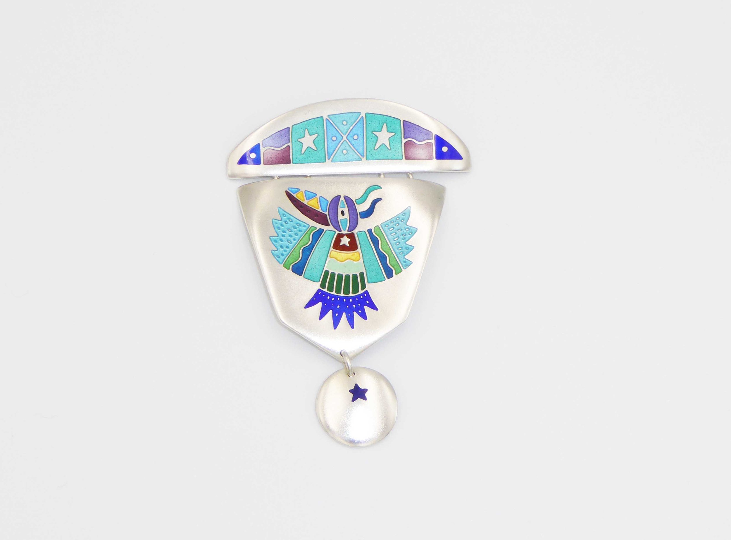 ‘Medal’ Brooch by Jane Moore, Leamington Spa, UK