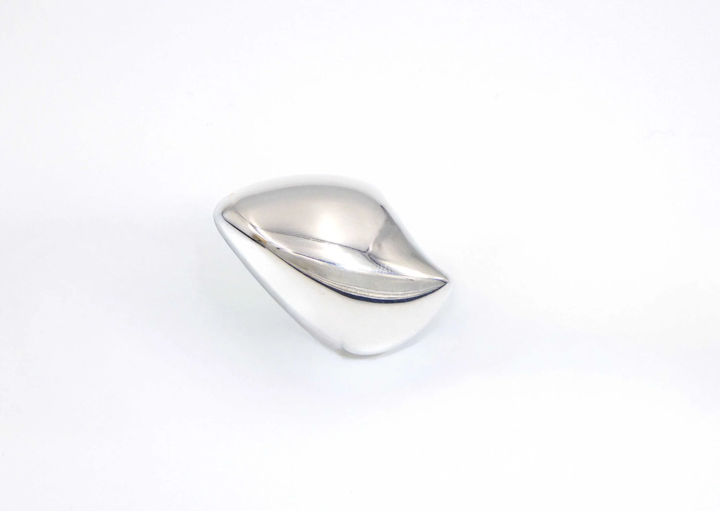 Modernist ring by Georg Jensen, designed by Nanna Ditzel, Denmark - front 2