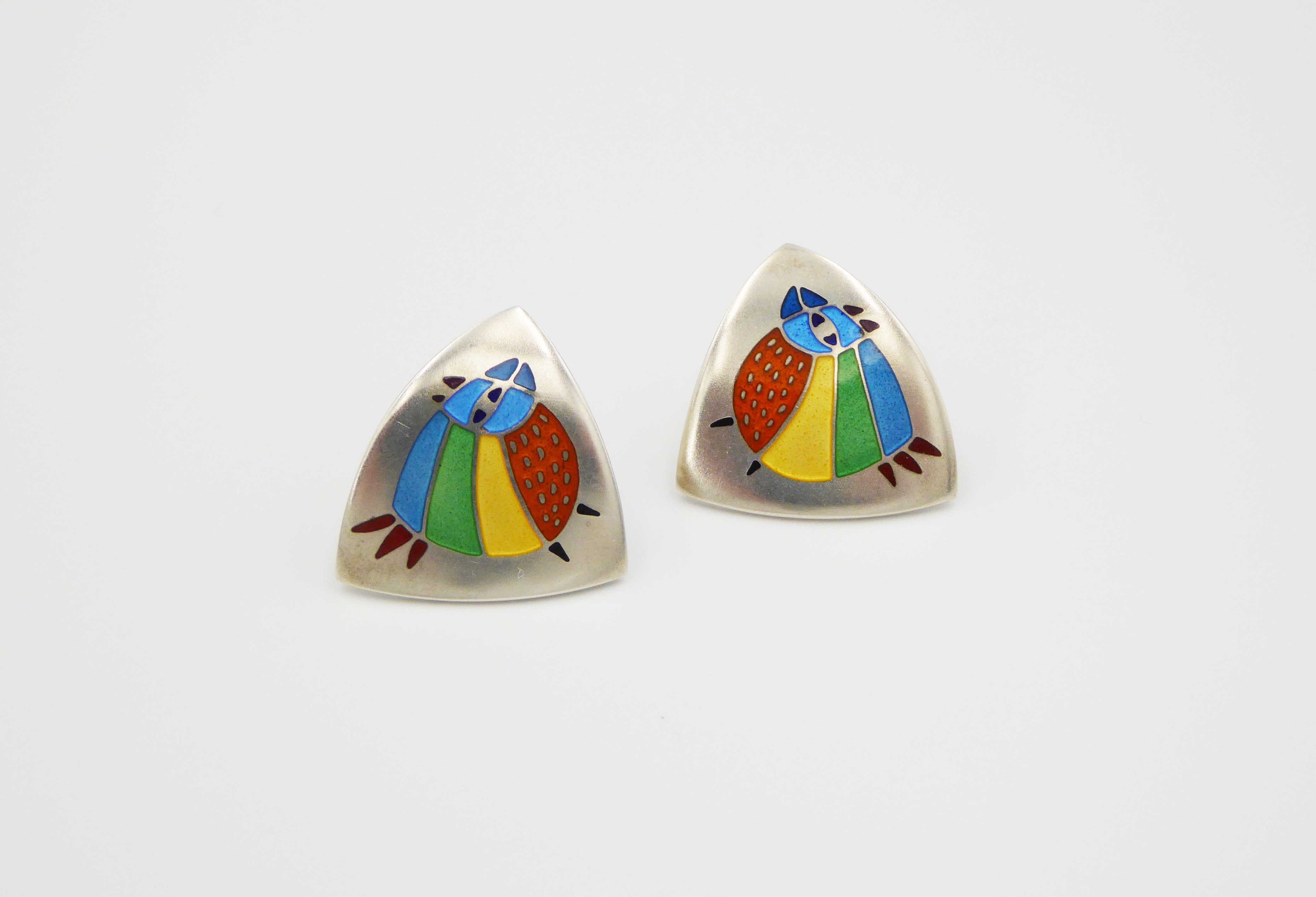 Earrings by Jane Moore, Leamington Spa, UK