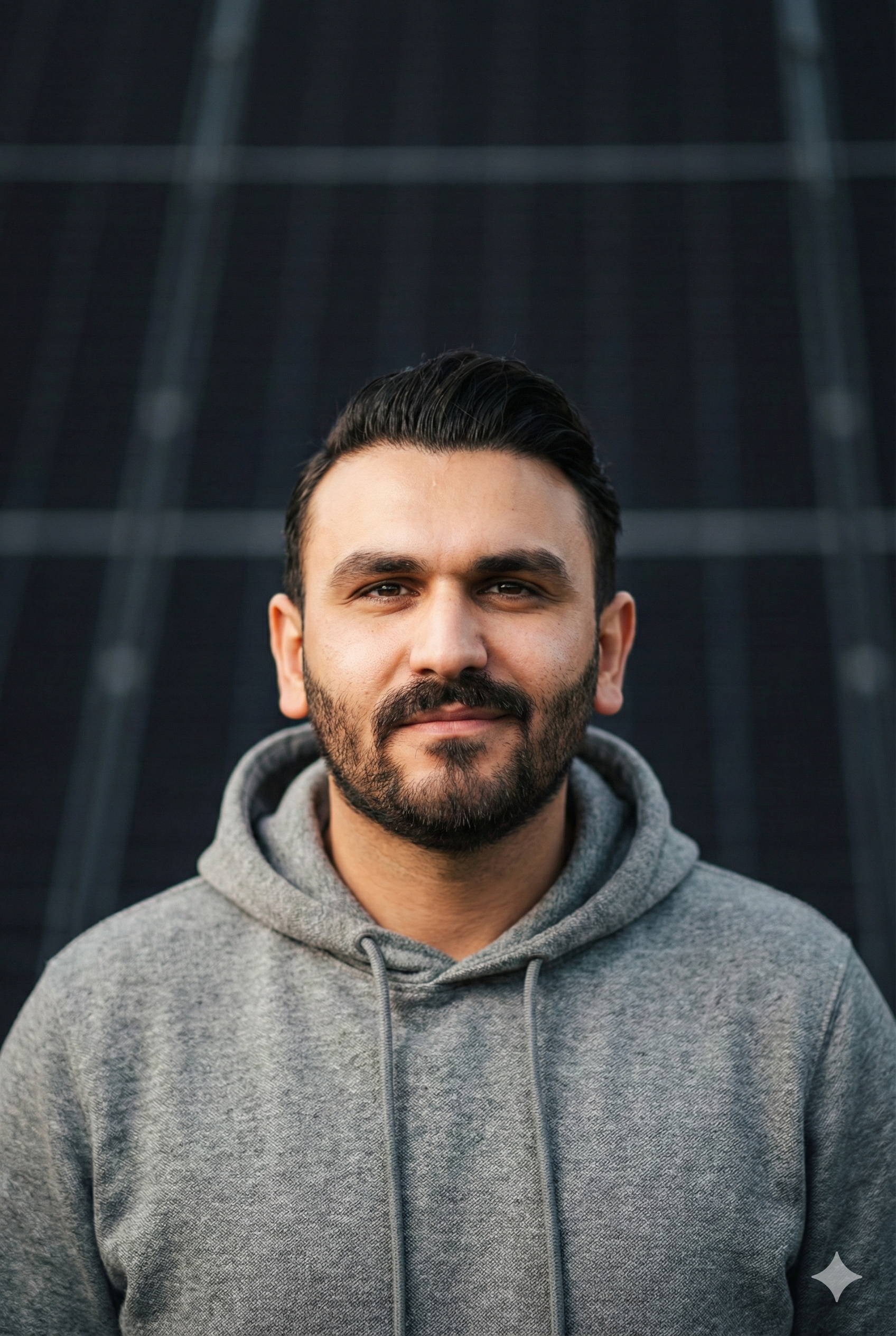 Symbol eines anonymen Benutzerprofils auf blauem Hintergrund.