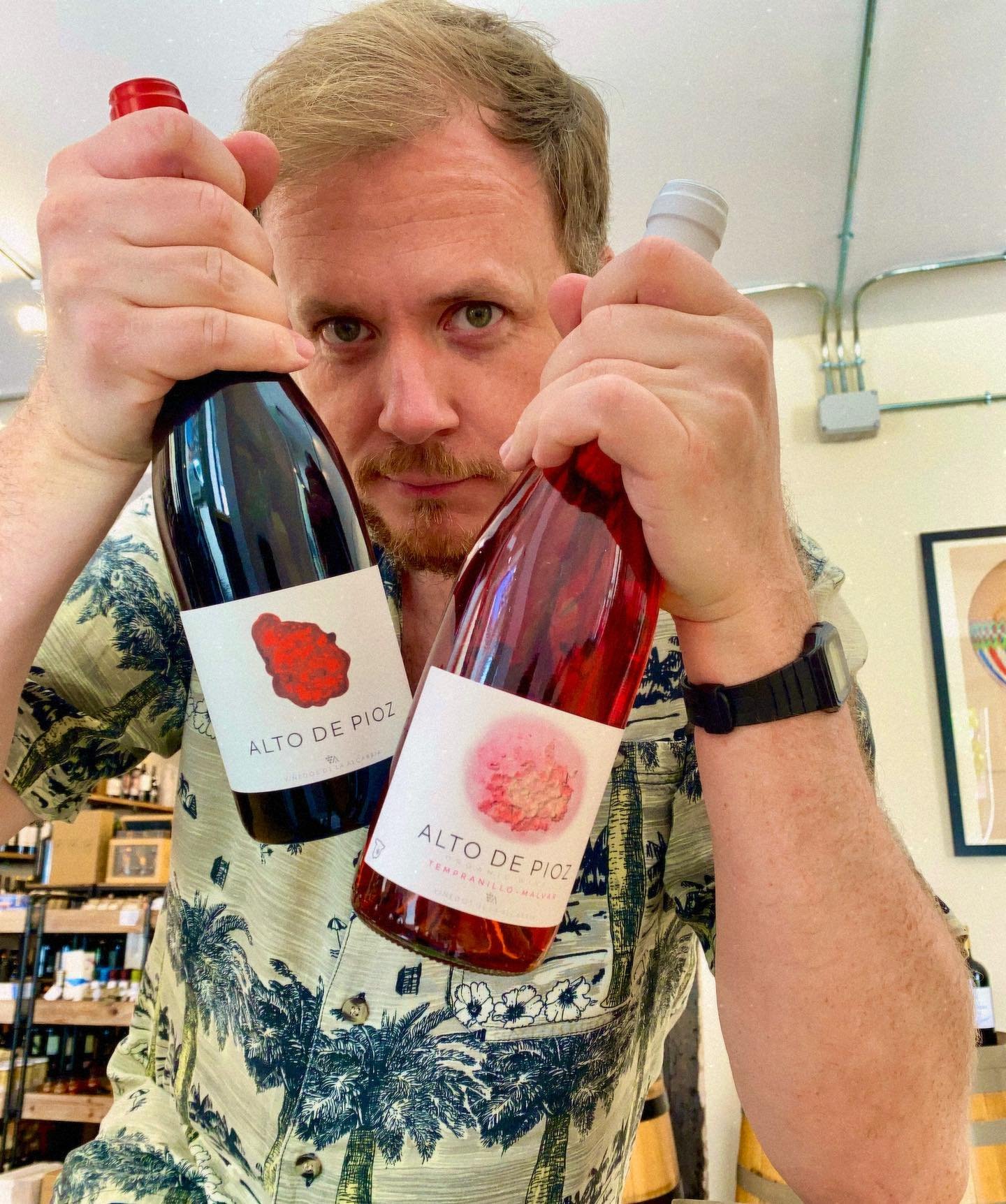 Really happy to have this new project in the shop. Luke visited them a couple of weeks and thought the winery was great. @altodepioz way out east is one of only three wineries in Guadalajara. The ros&eacute; is a dazzling and vibrant Tempranillo-Malv