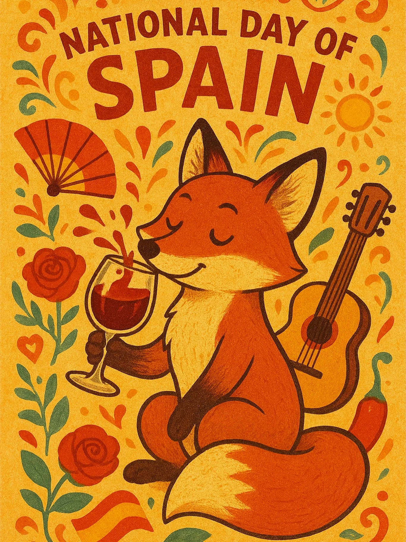 Happy Spain Day everyone! Remember to toast this great country with a bottle or two of delicious wine! Salud! // &iexcl;Feliz D&iacute;a de la Hispanidad a todos! &iexcl;Recordad brindar por este gran pa&iacute;s con una botella o dos de delicioso vi