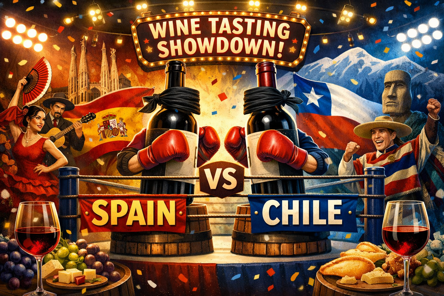 INSIDE THE BOTTLE: SPAIN VS CHILE