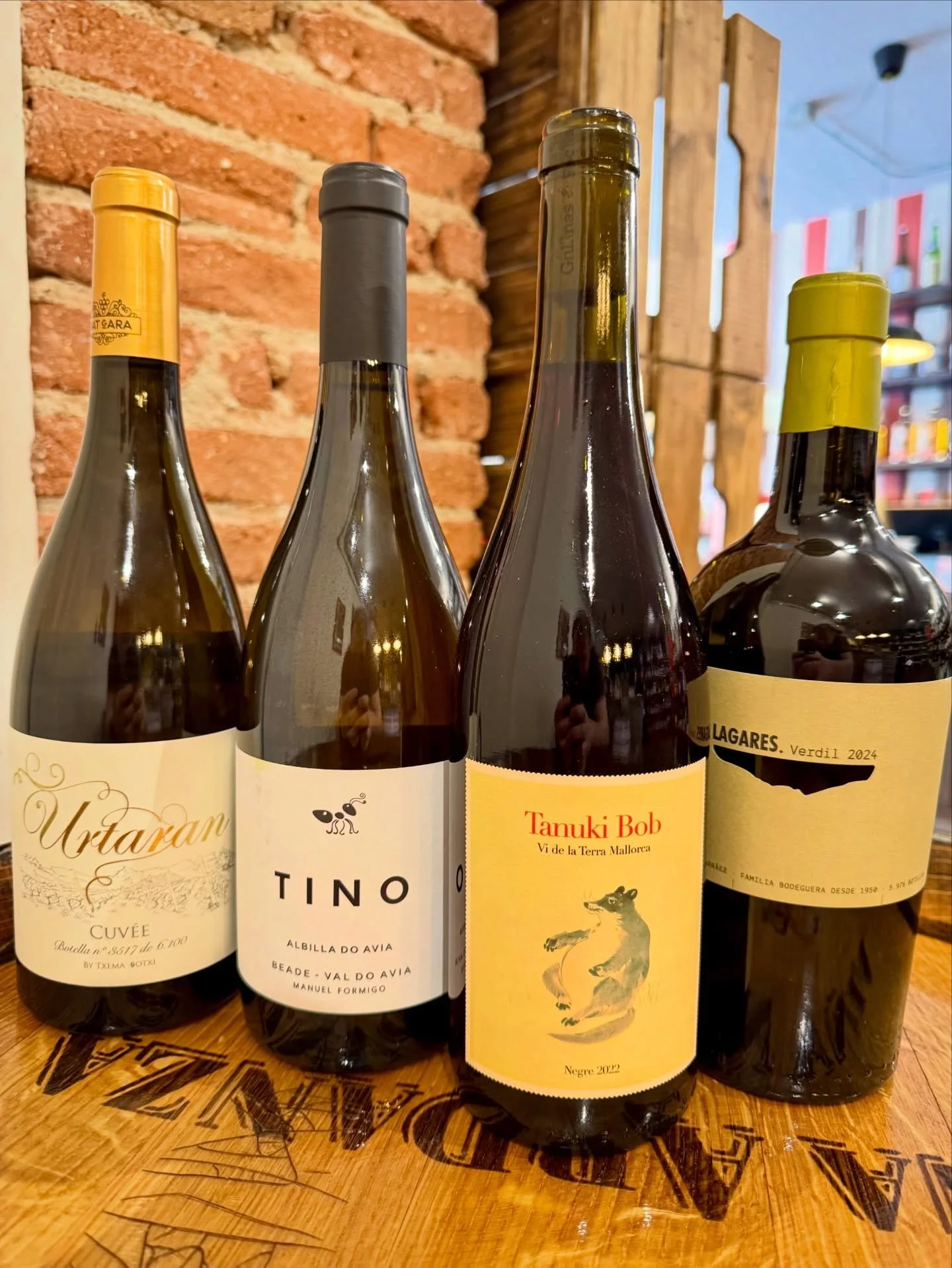 New weird and wonderful and, more importantly FRESH wines for the return of the sun. A barrel-aged txacoli, a rare grape from Ribeiro called Alvilla do Av&iacute;a, a mineral and spicy Manto Negro from Mallorca and the brand new Verdil from Alicante.