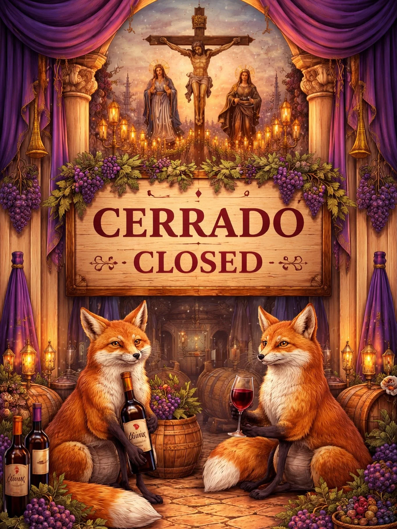 TODAY WE ARE CLOSED, just a friendly reminder that today you need to go and watch processions and eat torrijas. But don&rsquo;t worry, we open again tomorrow! // HOY ESTAMOS CERRADOS. Solo un recordatorio amable de que hoy toca ir a ver procesiones y