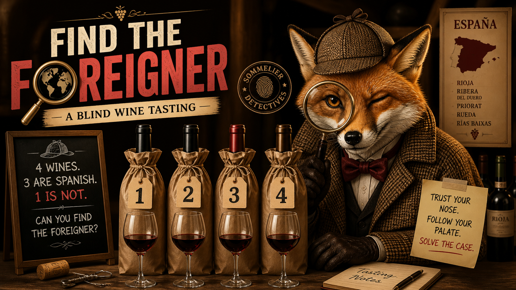 INSIDE THE BOTTLE: FIND THE FOREIGNER