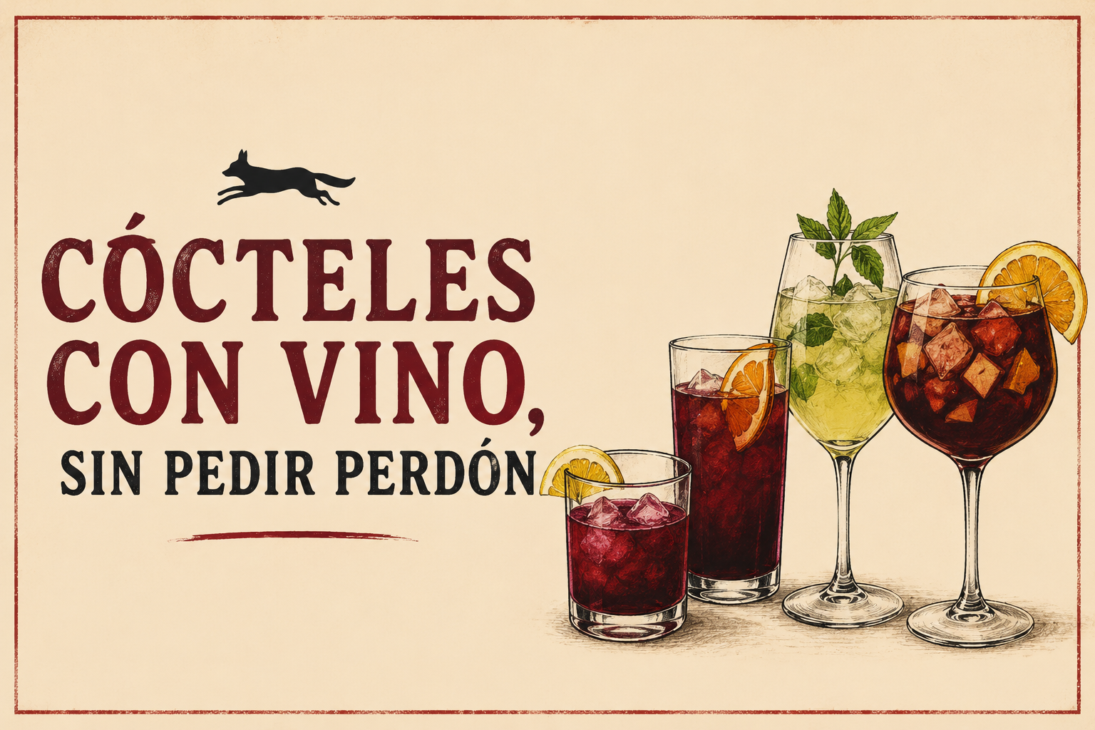 INSIDE THE BOTTLE: CÓCTELES CON VINO, SIN PEDIR PERDÓN