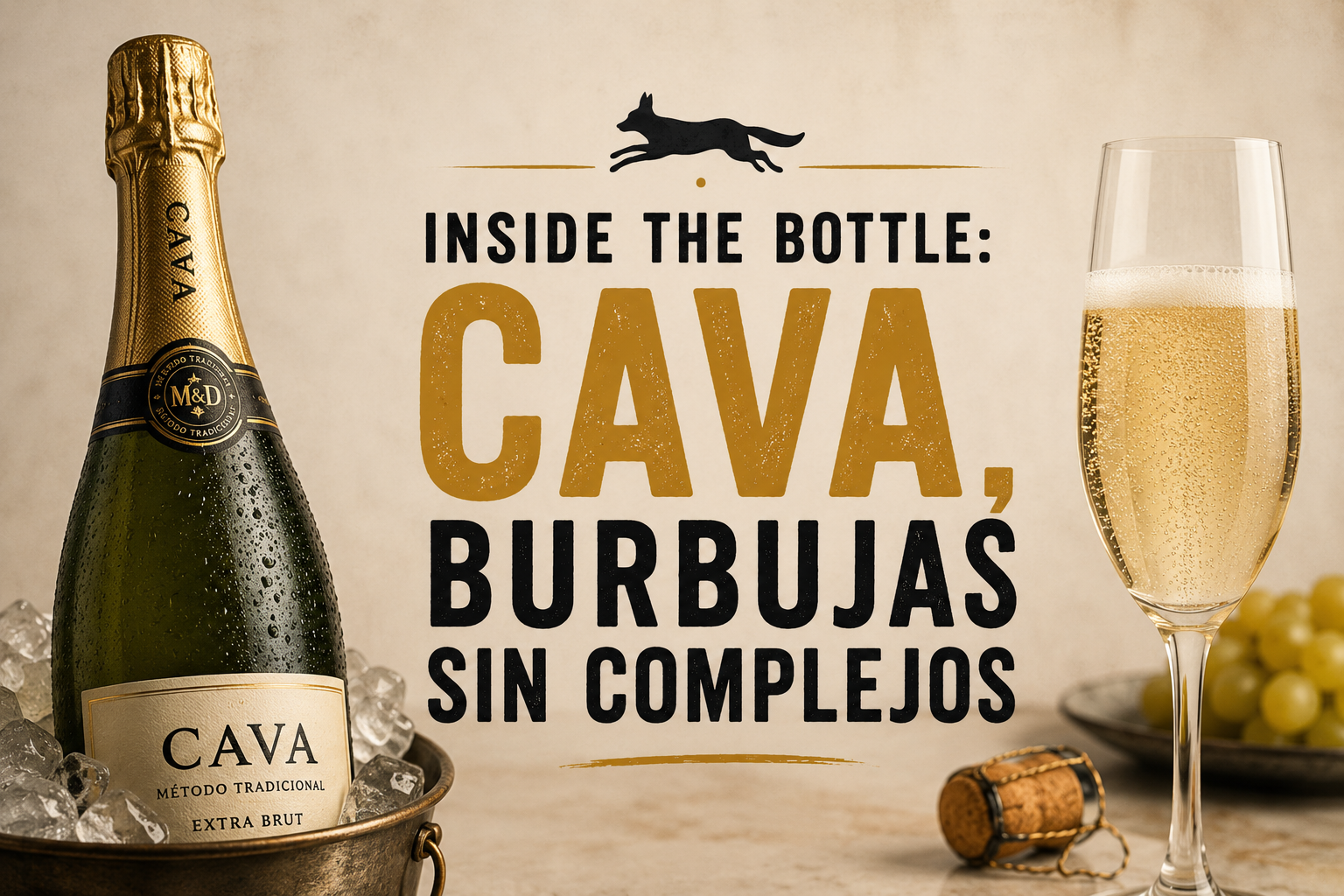 INSIDE THE BOTTLE: CAVA, BURBUJAS SIN COMPLEJOS