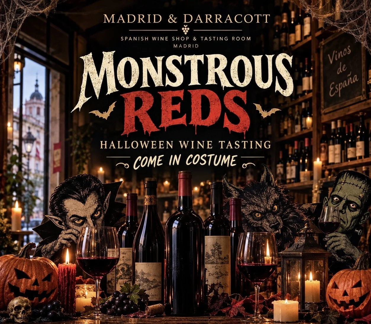 INSIDE THE BOTTLE: TINTOS MONSTRUOSOS - HALLOWEEN