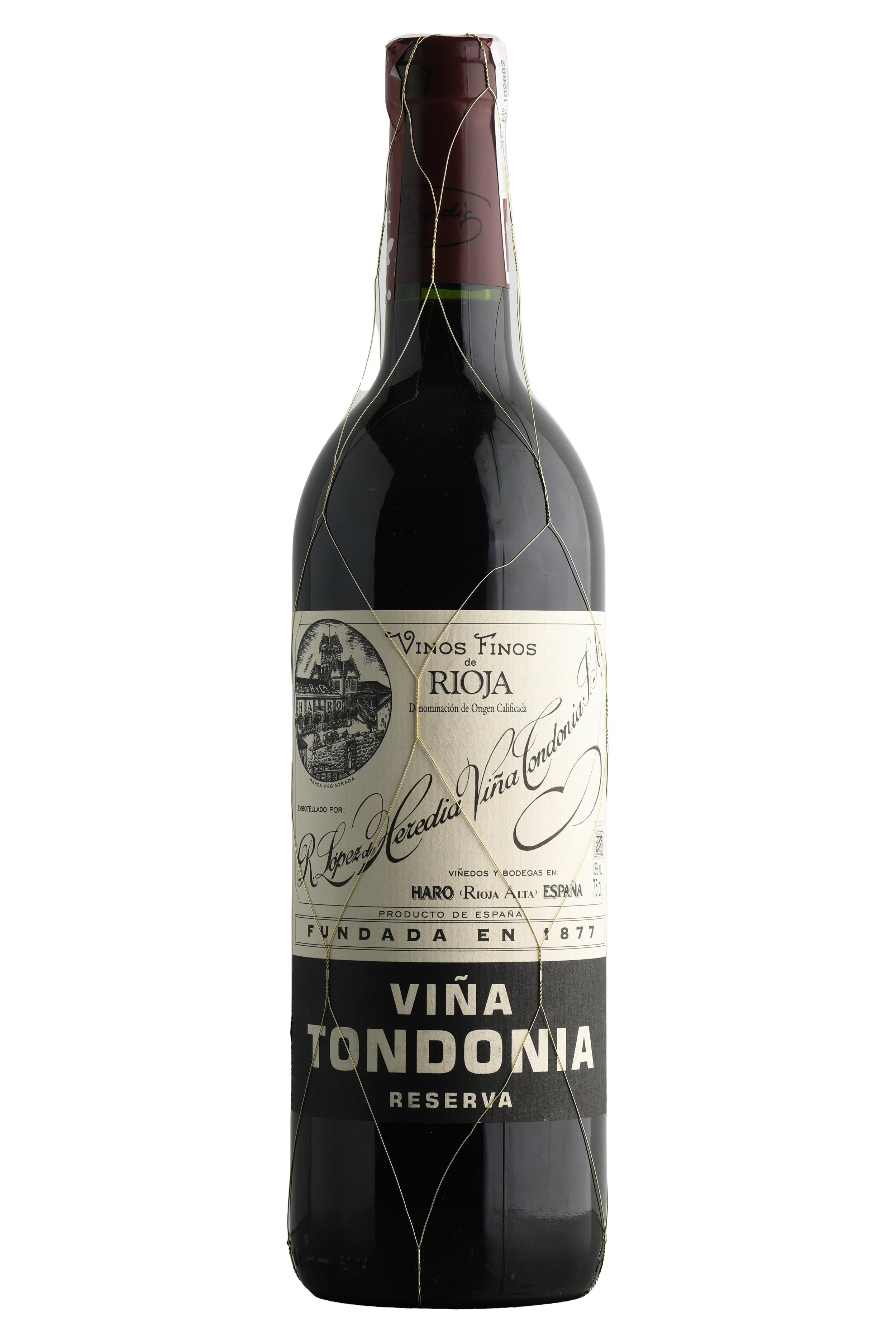 R. López de Heredia Viña Tondonia Reserva 2013.jpeg