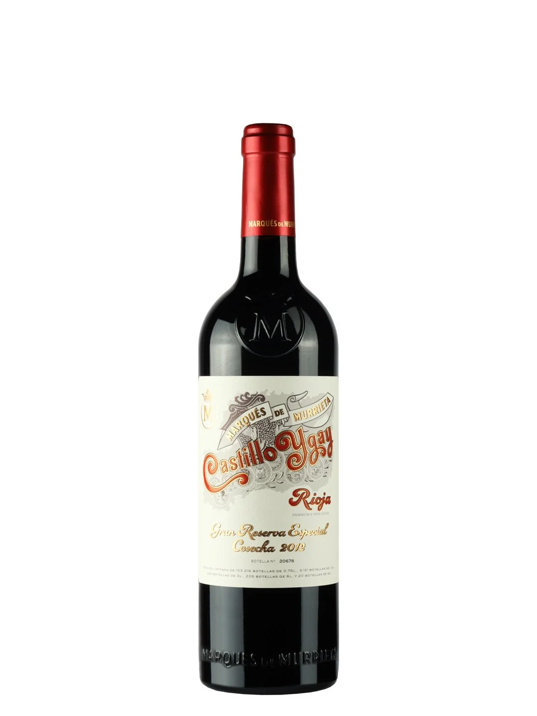 Marques de Murrieta Castillo Ygay Tinto 2012.jpg