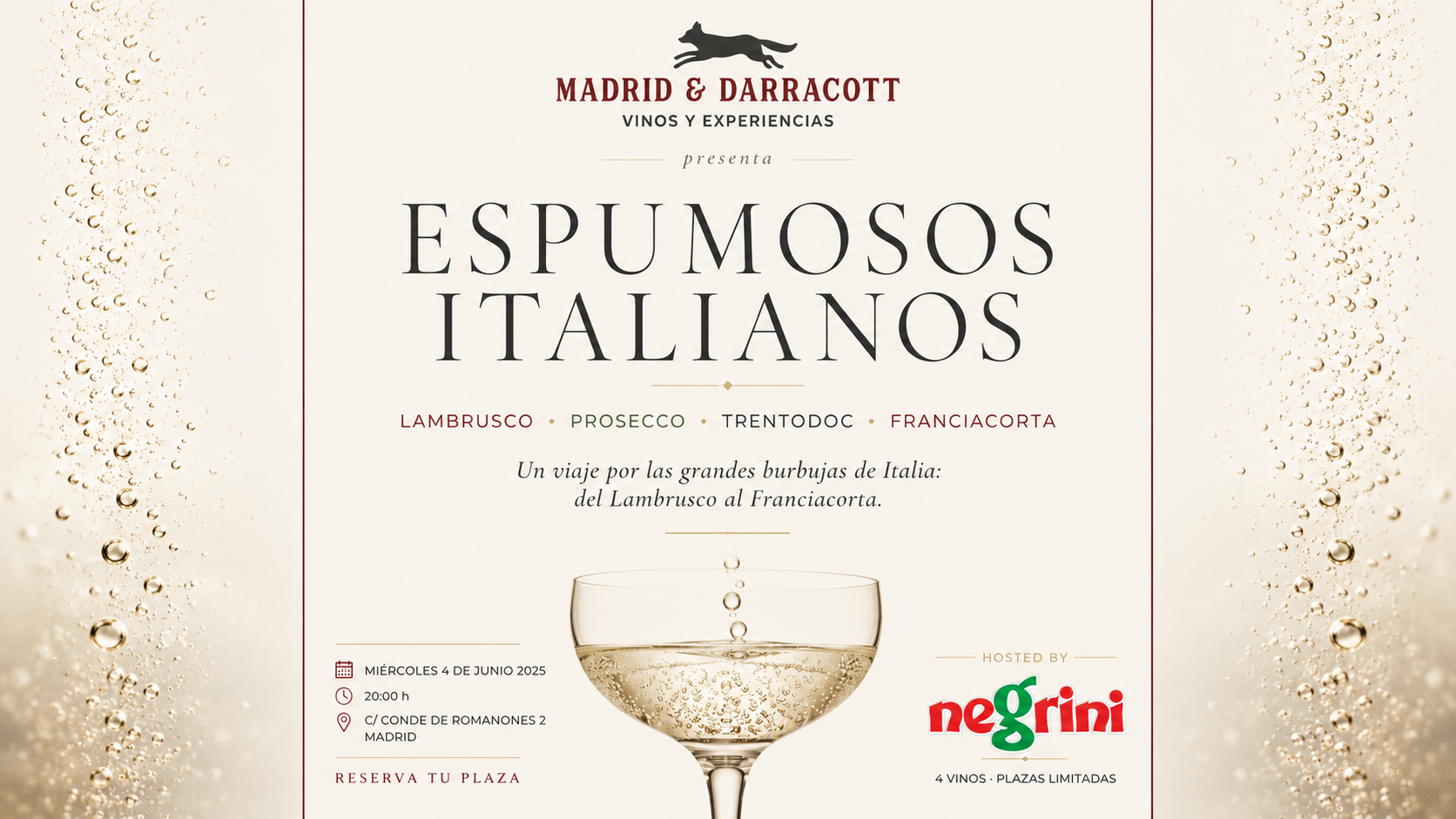 INSIDE THE BOTTLE: ESPUMOSOS ITALIANOS