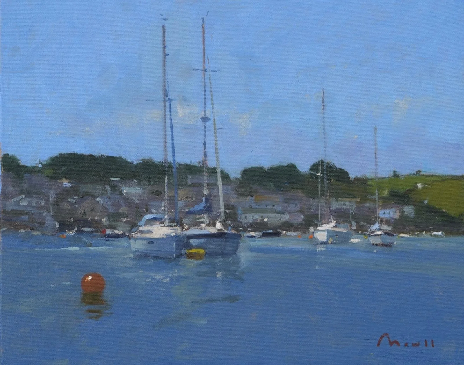 harbour moorings 10x12 exfrm 1450.JPG