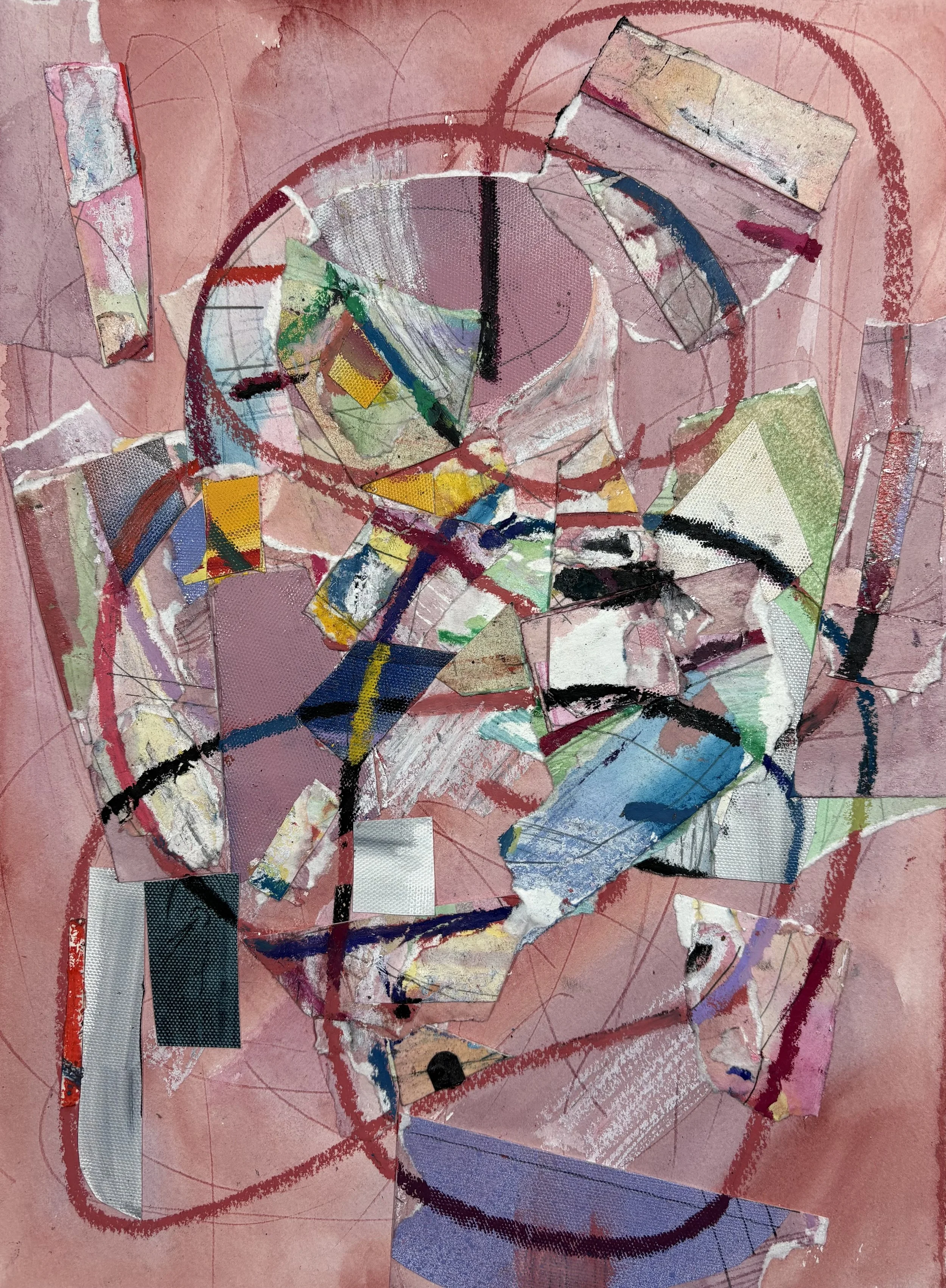 "Untitled"
mixed media, collage on paper
15x11.5 inches
38x27 cm
2026