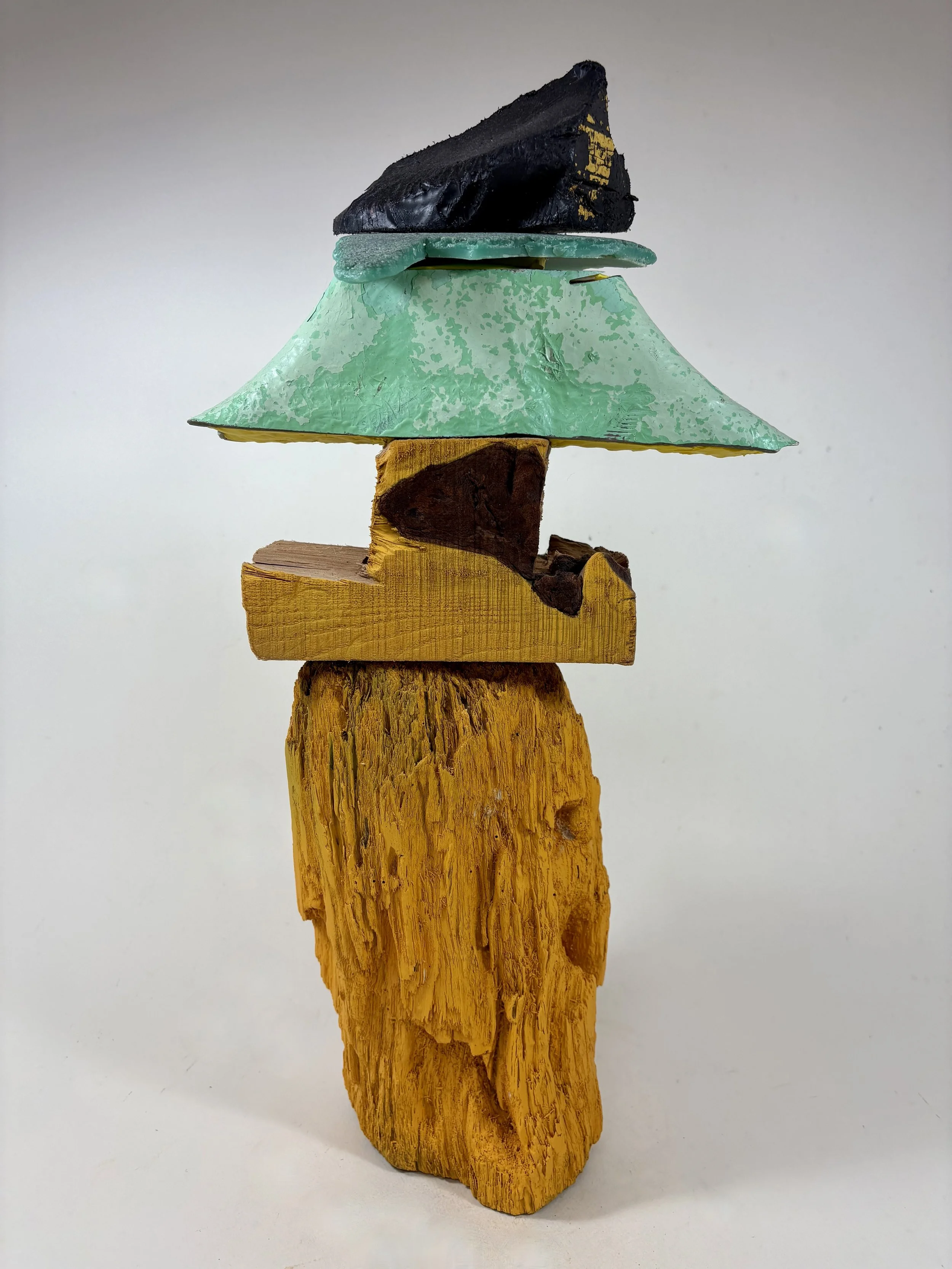Unfucktheworld
mixed media, wood, glass fiber
20x6.5x4 inches
2024
